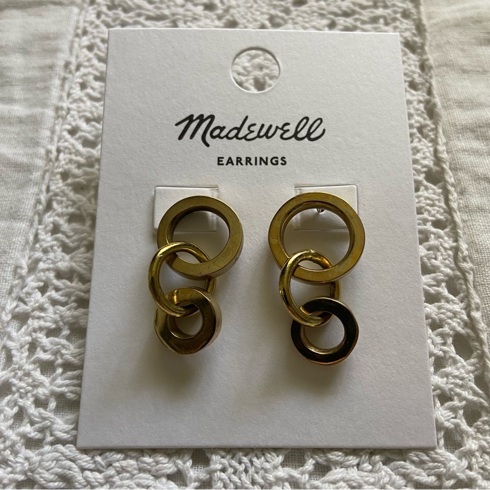Madewell To The Market Link Earrings - Picture 4 of 6